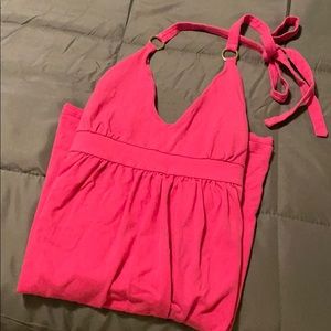 Victoria’s Secret Pink Bra Top Halter Dress
